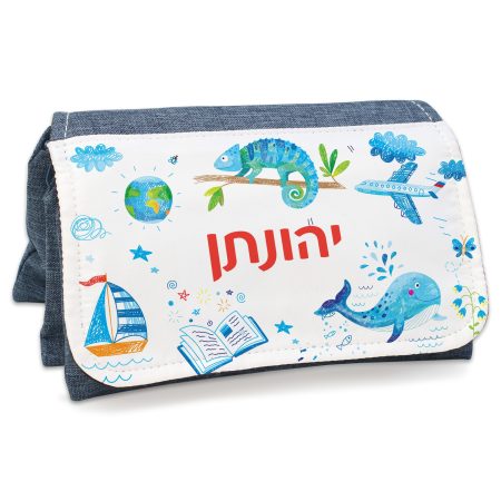 קלמר 3 תאים – זיקית שם