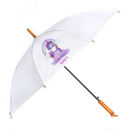 מטריה חד קרן סגול